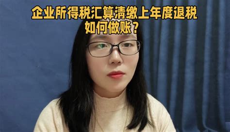 【丽姐财务分享】汇算清缴收到上一年度企业所得税退税如何做账？ 教育视频 免费在线观看 爱奇艺