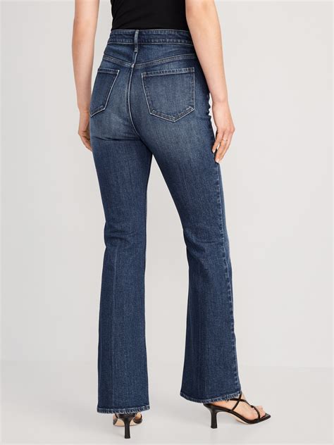 Extra High Waisted Flare Jeans Old Navy