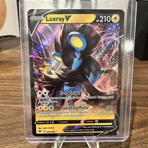 Luxray V Astral Radiance Pokemon Tcg Card Nm Mint Ultra Rare