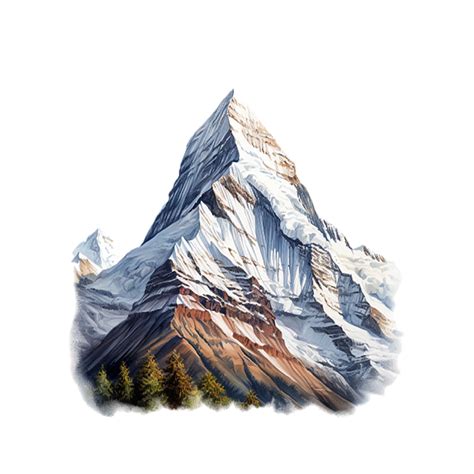 Mount Everest Generative Ai Png