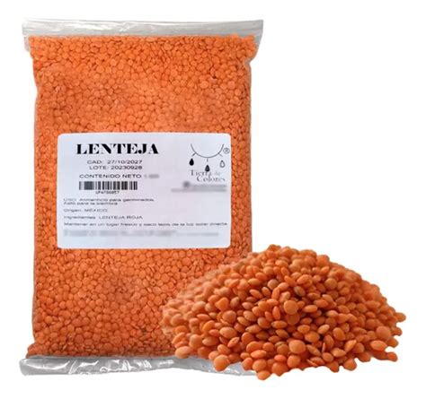 Lenteja Roja O Naranja Pelada De Coccion Rapida 1 Kg Lentil MercadoLibre