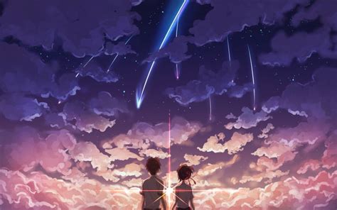 Kimi No Na Wa Scenic Mitsuha X Taki Clouds