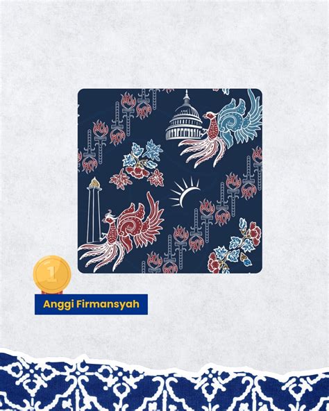 Ini Dia Pemenang Lomba Desain Batik Indonesia Amerika Serikat As