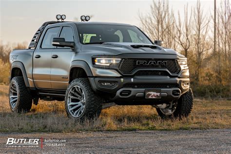 Dodge Ram Trx With In Fuel Blitz Wheels Exclusively From Butler Tires