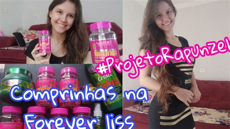 Comprinhas Na Forever Liss Projetorapunzel Youtube