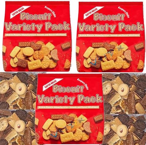 3 X Broken Biscuit Variety Pack 500g Uk Grocery