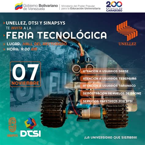 Invitaci N A La Gran Feria Tecnol Gica