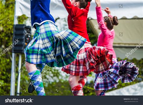 Highland Dance Clipart Image