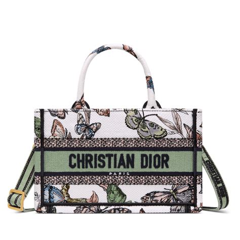 Dior Dior Book Tote バッグ ミニ ストラップ付き トワル ドゥ ジュイ メキシコ エンブロイダリー 215 X