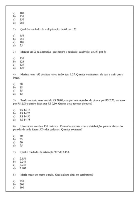 Atividades domiciliares 6º Ano Ensino Fundamental PDF Download Gratuito