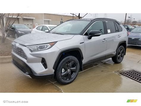 Silver Sky Metallic 2020 Toyota RAV4 XSE AWD Hybrid Exterior Photo