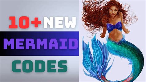 New Aesthetics Mermaid Item Codes Roblox Mermaid Robloxcodes