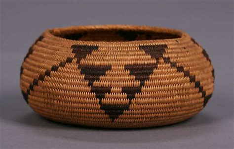 Native American Indian Basket, Mono Lake Paiute c1920s | California ...