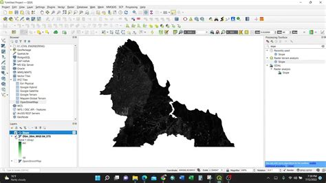 Calculating Slope From DEM Using QGIS YouTube