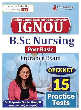 Buy Ignou B Sc Nursing Post Basic Entrance Exam Opennet