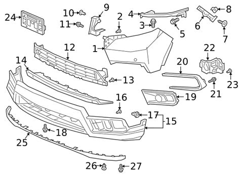 2019 2020 Honda Passport Face R Front Bumper Upper 04711 Tgs A00zz Oem Parts Online