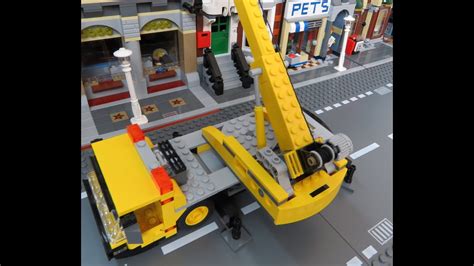 Lego City How To Build A Lego Crane Speed Build YouTube