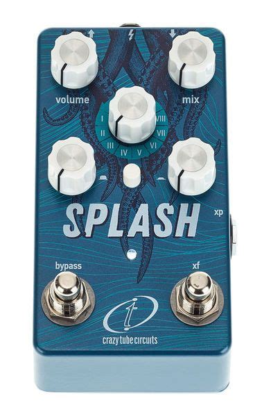 Crazy Tube Circuits Splash Viii Reverb Pedal De Efectos Para Guitarra