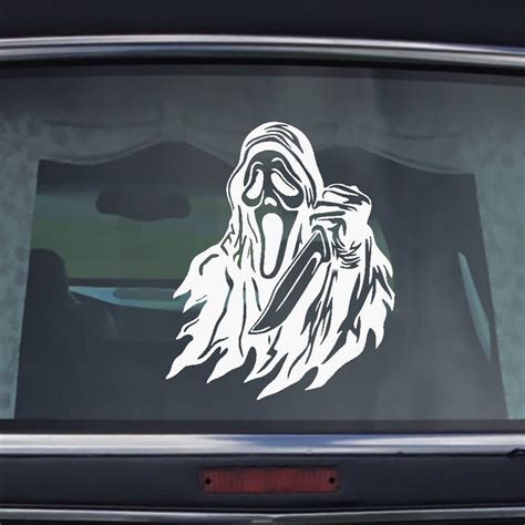 Scream Car Decal Etsy