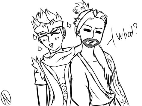 Genji And Hanzo By Aisayotaru On Deviantart