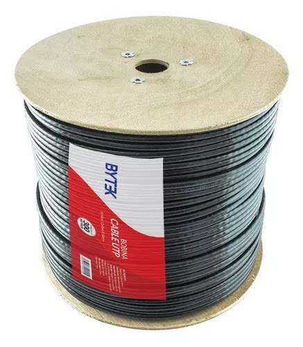 Bobina De Cable Utp Red Cat5e Exterior Blindado Doble Forro MercadoLibre