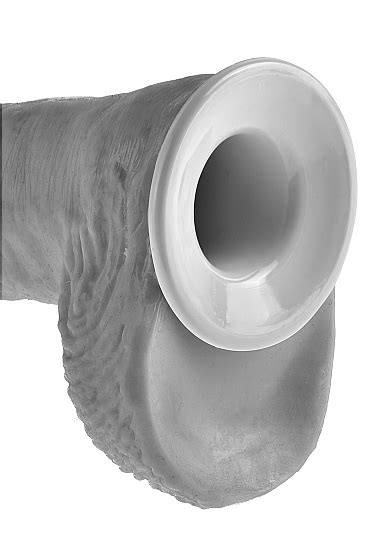 Pipedream King Cock UPRZĄŻ PROTEZA z PUSTYM z DILDO 28cm naturalnym