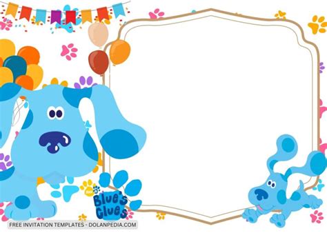 Blues Clues Birthday Invitation Templates Dolanpedia