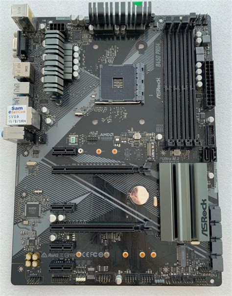 Mainboard เมนบอร์ด Am4 Asrock B450 Pro4 R20 มือสอง ประกันไทย Th