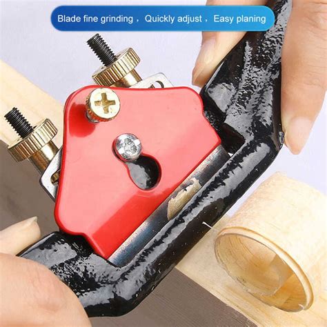 9inch Tool Woodworking Mini Wood Trimming Plane Hand Planer Push Cast Carpenter Cutting Ed