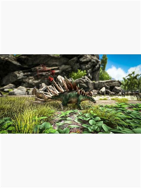 Ark Survival Evolved Baby Dinosaur Sticker For Sale By Alfi Red