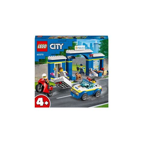 Lego City La Course Poursuite Au Poste De Police