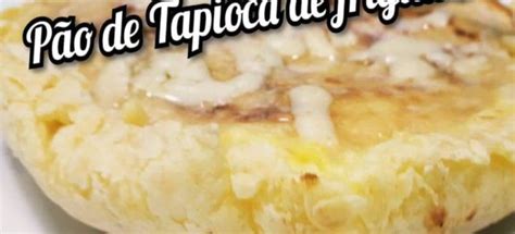 Pão de tapioca de frigideira delicioso que fica pronto em 5 minutos