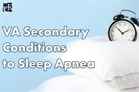 Va Secondary Conditions To Sleep Apnea And Disability Benefits Cck Law