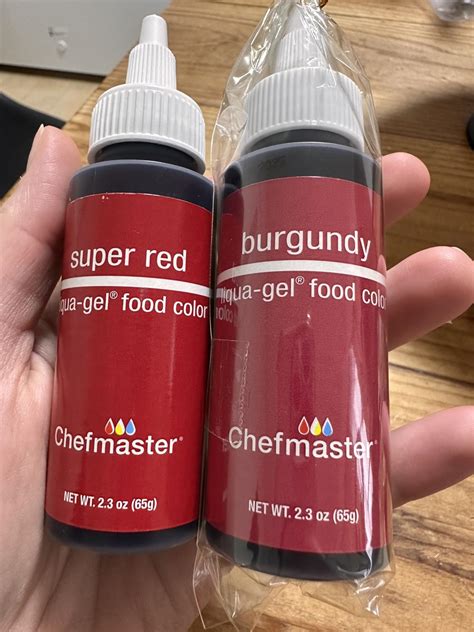 Amazon Chefmaster Liqua Gel Food Color Ounce Super Red By Chef