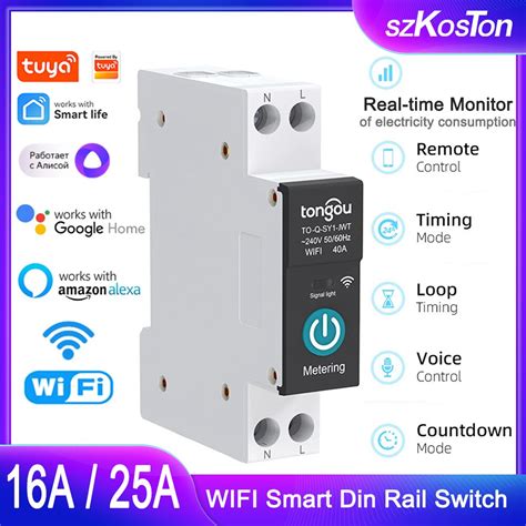 Tuya-WIFI-Smart-Circuit-Breaker-1P-63A-DIN-Rail-Switch-With-Metering ...