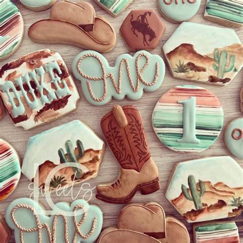 Pin By Sabra Vaughan On Decorated Cookie Miscellaneous Cowboy