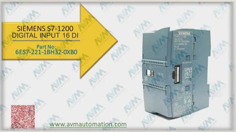 SIEMENS 6ES7 221 1BH32 0XB0 S7 1200 DIGITAL INPUT 16 DI At Best Price