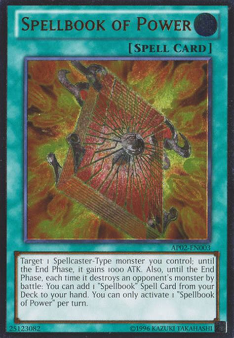 Spellbook Of Power Yu Gi Oh