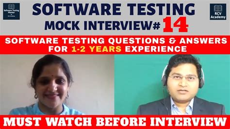 Software Testing Interview Questions For Freshers Manual Testing Mock