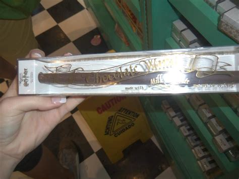 Chocolate Wand Honeydukes Hogwarts Trunk Potter Wands