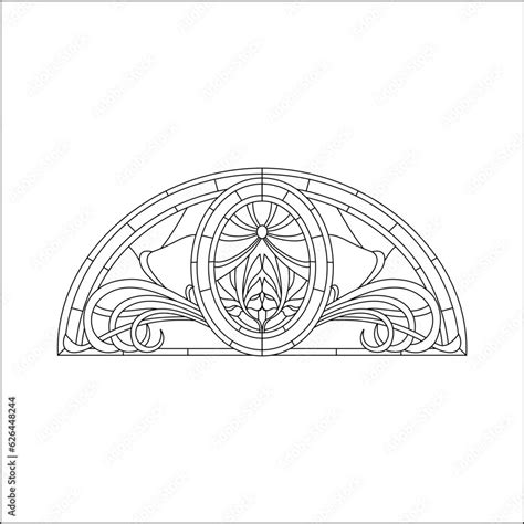 Stained Glass Templates Round Elements For Stained Glass Windows