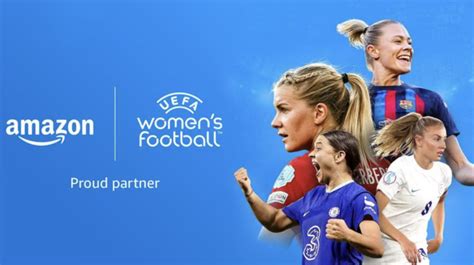 Amazon Delivers First Major Football Sponsorship Becoming Uefa Womens