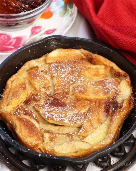 Apple Dutch Baby For One One Dish Kitchen