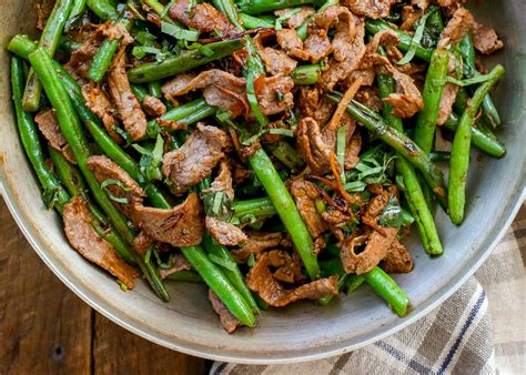 Thai Steak And Green Bean Stir Fry Barefeet In The Kitchen