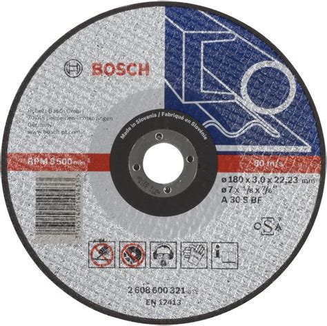 Bosch 2608600321 Disque à Tronçonner à moyeu plat expert for metal A 30