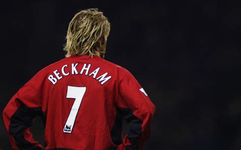 (Image) David Beckham pictured in new Man United shirt ...