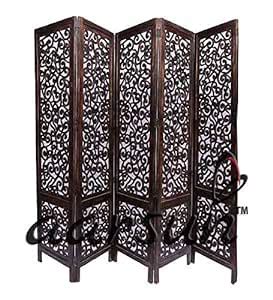 Aarsun Handcrafted Mdf Wood Room Divider Partition Screen In Panels