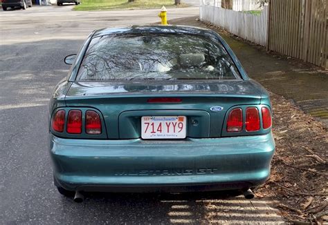 Pacific Green 1996 Ford Mustang Gt Coupe