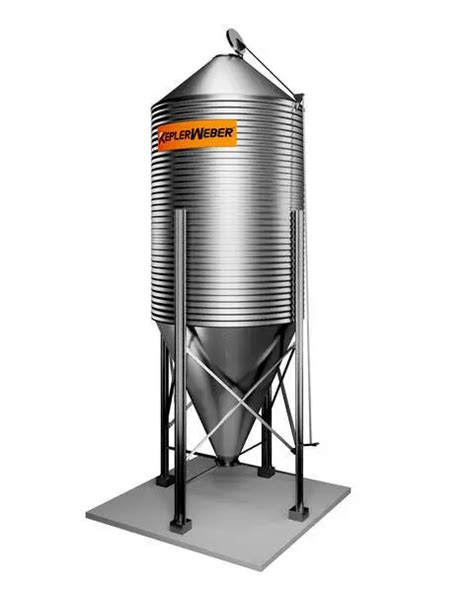 Silo Para Ração Kepler Weber Novo 7Tn Agrofy