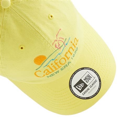 Gorra Con Visera New Era Script Logo Casual Classic Yellow